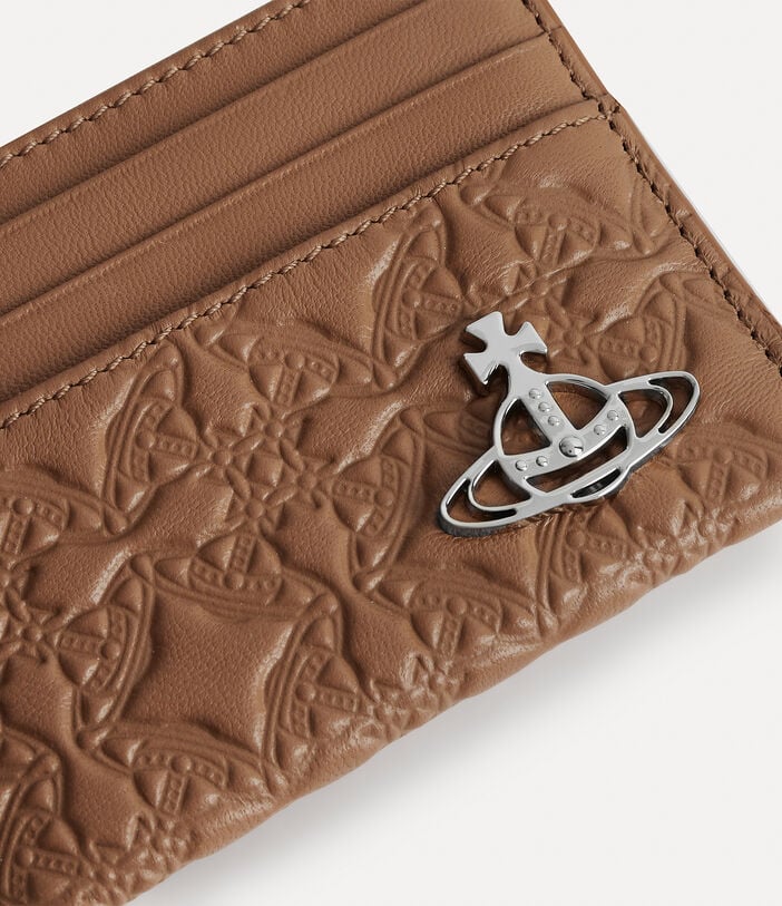 Vivienne Westwood EMBOSSED SLIM CARD HOLDER